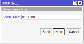 DHCP Server Leases DHCP Server Leases