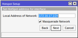 Hotspot Address Hotspot Address