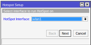 Hotspot Interface Hotspot Interface