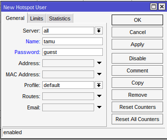 Hotspot User Tamu Hotspot User Tamu